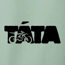 Táta nápis - motorka enduro