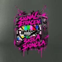 SIGNÁL ZTRACEN. ŠKOLA SKONČILA.
