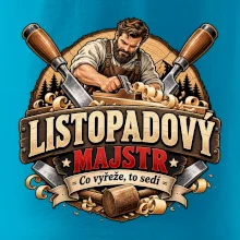 Listopadový truhlář mistr dřeva a hoblíku