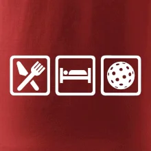 Eat sleep florbal v řadě