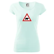 Dopravní značka - Pozor lední medvěd