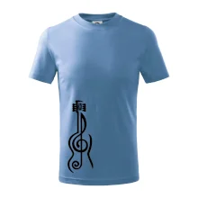 Houslový klíč kytara