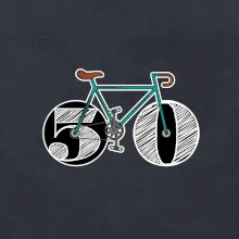 Narozeniny 50 let na kole