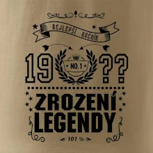Zrození legendy - pro všechny - vlastní letopočet Zrození legendy - pro všechny - vlastní letopočet