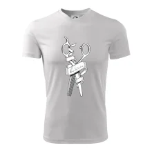 Kadeřnice nůžky a hřeben