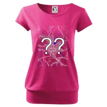 Vaše město - Mapa s vodními toky