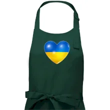 Ukrajina srdce vlajka