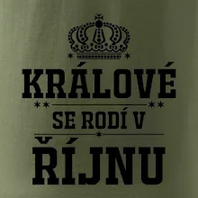 Králové se rodí v řijnu