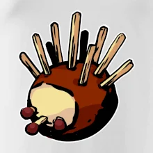 Kaštanový ježeček - prso