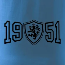 Narozeninový motiv - znak - 1951