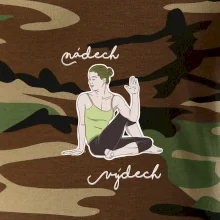 Yoga nádech výdech (Radek Pilař ART)