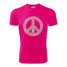 Peace symbol lístečky