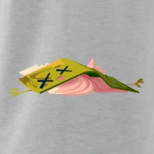 Kreslená kniha unavená