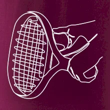 Tenisová raketa jednim tahem