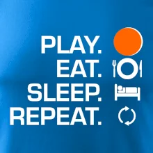 Hokejbal - Play eat sleep repeat