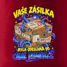Vaše zásilka byla odeslána do jiné dimenze