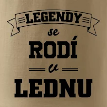Legendy se rodí v lednu