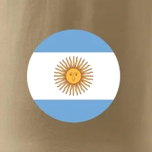 Argentina vlajka kulatá