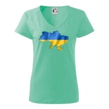 Ukrajina vlajka mapa Ukrajina vlajka mapa