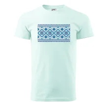 Ukrajinský vzor - modrý