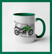 Cestovní enduro zelená