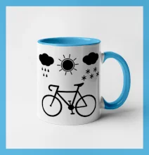 Cyklista za každého počasí Cyklista za každého počasí