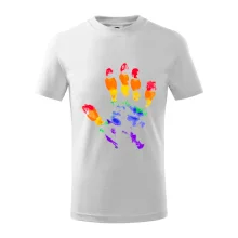 LGBT hand print