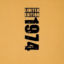 Limited edition 1974 pruh