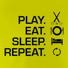 Play eat sleep repeat pozemní hokej