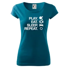 Stolní tenis - eat sleep