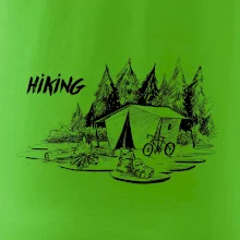 Hiking - obrázek kreslený