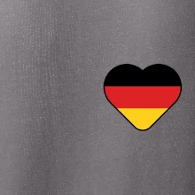 Germany love malé - Německá vlajka