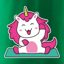 Yoga veselý jednorožec