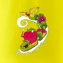 Milkshake vlak kreslený (Pecka design)