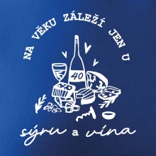 40 na věku záleží jen u sýru a vína