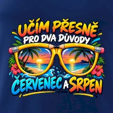 Učím kvůli červenci a srpnu letní prázdniny
