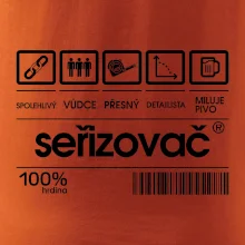 Čárový kód - seřizovač