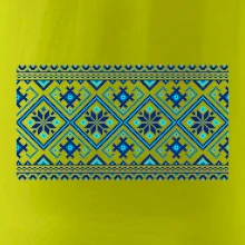 Ukrajinský vzor - modrý