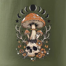 Goblincore magical mushroom