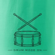 Drum mode on - jednoduchý buben s paličkami
