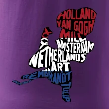 Mapy - názvy měst - Nizozemí