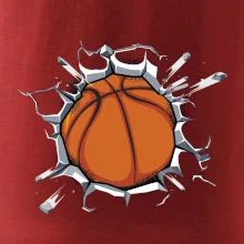 Basketbal míč v triku