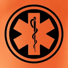 Rescue logo samostatné kulaté