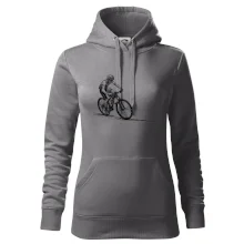 MTB kreslený cyklista MTB kreslený cyklista