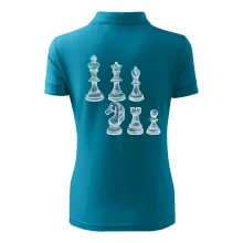 Šachové figurky kreslené