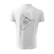 Kajak  ze shora jedním tahem