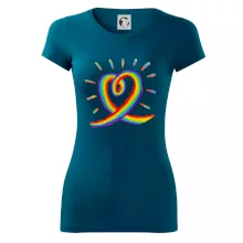 Srdce pride duha kreslená Srdce pride duha kreslená