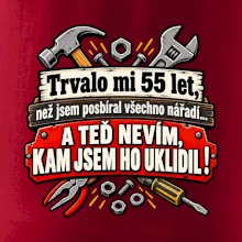 Trvalo mi  55 let, než jsem posbíral všechno nářadí