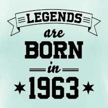 Legends are born in 1963