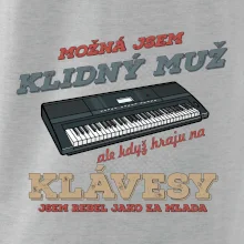 Klávesy klidný muž